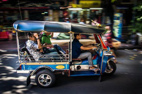 Xe Tuk Tuk ở Thái Lan