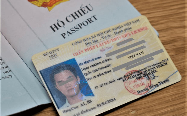 Có giấy phép lái xe hạng B2